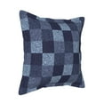 thumbnail image 2 of Bingfone Decorative Pillow Covers 20"X20" Blue Gingham Buffalo Check Couch Pillow Cases Modern Farmhouse Covers For Couch Sofa Bed, 2 of 9