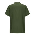 thumbnail image 4 of PEASKJP Chemise Homme Coupe Régulière Pull Polo Léger Mode Décontracté Col T-Shirts, AG TG, 4 of 4