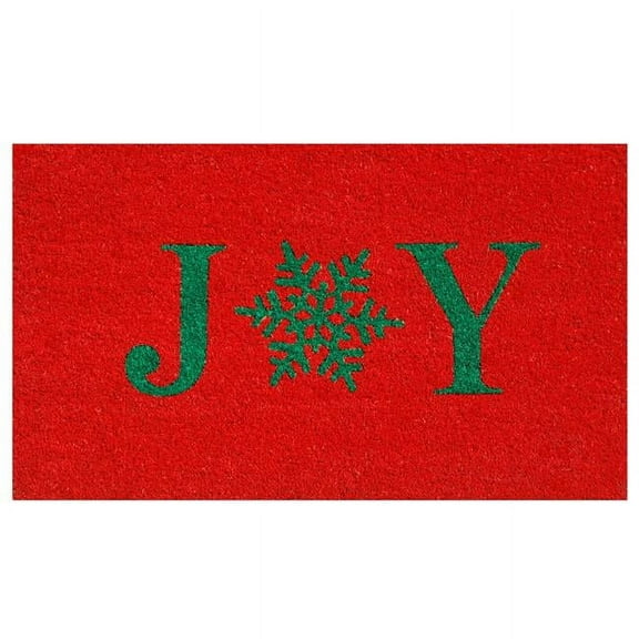 Calloway Mills Snowflake Joy Outdoor Doormat