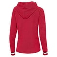 thumbnail image 3 of Women's Antigua Red Cleveland Guardians Trek Pullover Hoodie, 3 of 3