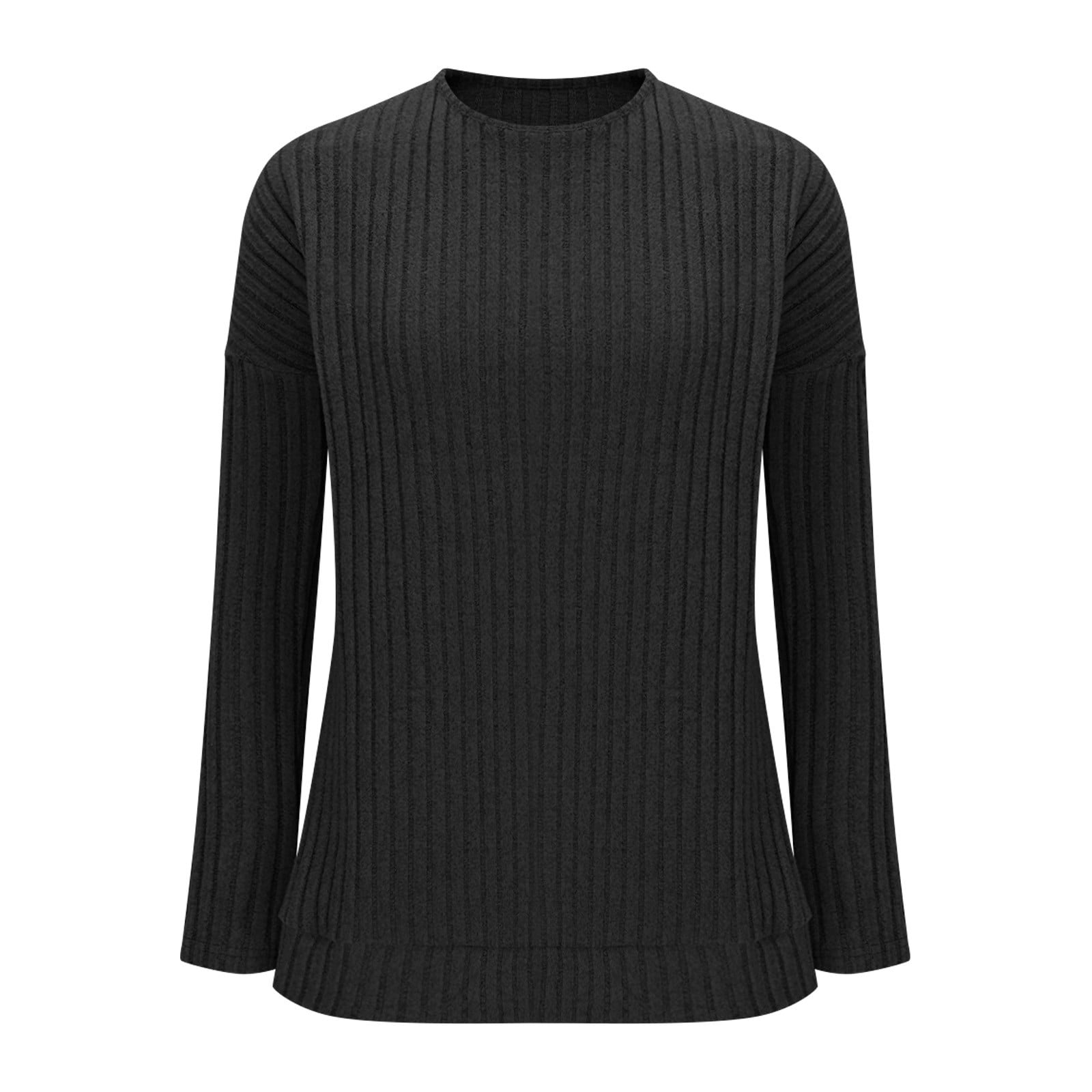 Générique Pull Fin à Manches Longues Femme Pulls à Col En