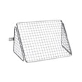 thumbnail image 2 of HILABEE Anti Blocking Downpipe Cover Pipe Grid Mesh Leaf Protection for Exhaust Pipe 25x12.5x13cm, 2 of 9