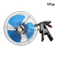 thumbnail image 5 of Silent Semi Enclosed Metal Car Fan 12V/24V Strong Wind Auto Head Shaking, 5 of 9