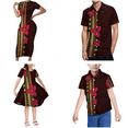 thumbnail image 2 of Print On Demand Custom Polynesian Tribal Matching Family Outfits Samoan Dress Girls Dress Kids Clothes, 2 of 6