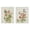 Vintage Floral Duo, variant on Stupell Industries Neutral Toned Flora Plants & Flowers Painting Wrapped Canvas Art Print Wall Art, 16 x 20, Set of 2