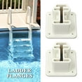 thumbnail image 5 of PIT66 2Pcs Heavy Duty Resin in-Pool Above Ground Swimming Pool Ladder Fit for Ladder Flange 832414, 5 of 12