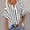 Black striped linen blouse for women a1, variant on Women's Striped Linen Blouse V Neck Short Sleeve Button Down Shirt Casual Loose Tops Summer Vacation Travel Fashion T-Shirt, Yellow 2XL