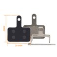 thumbnail image 1 of Bike Disc Brake Pads Abrasion Resistance Disc Brake Pads for mountain Bike, 1 of 6