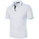 thumbnail image 5 of pstuiky Camisas de vestir de manga corta para hombre, Camisa de manga corta con cuello vuelto, versátil, de color liso y estilo informal para hombre camisas casuales para hombre xl, 5 of 5