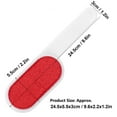 thumbnail image 6 of NFTIGB Pet Hair Cleaning Brush Reusable Washable Plastic Double Sided Clothes Coat Lint Remover, 9.6 inches / 24.5 cm, 6 of 9