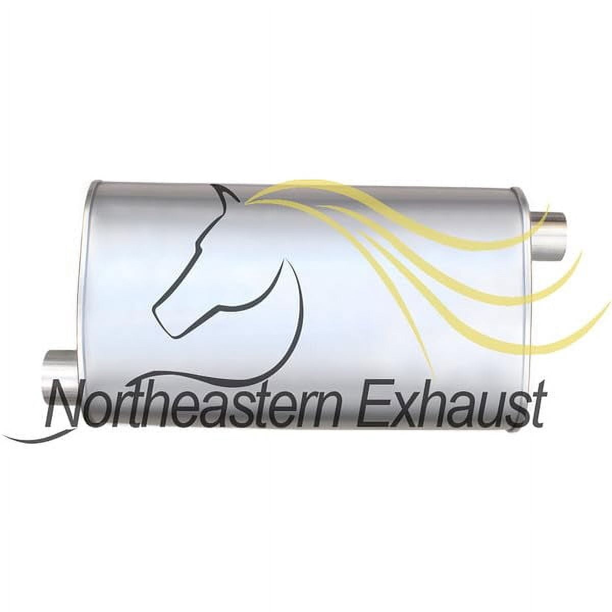 Stainless Steel Exhaust Center Muffler for 2007-2010 Saturn Outlook 3.6L Direct Fit
