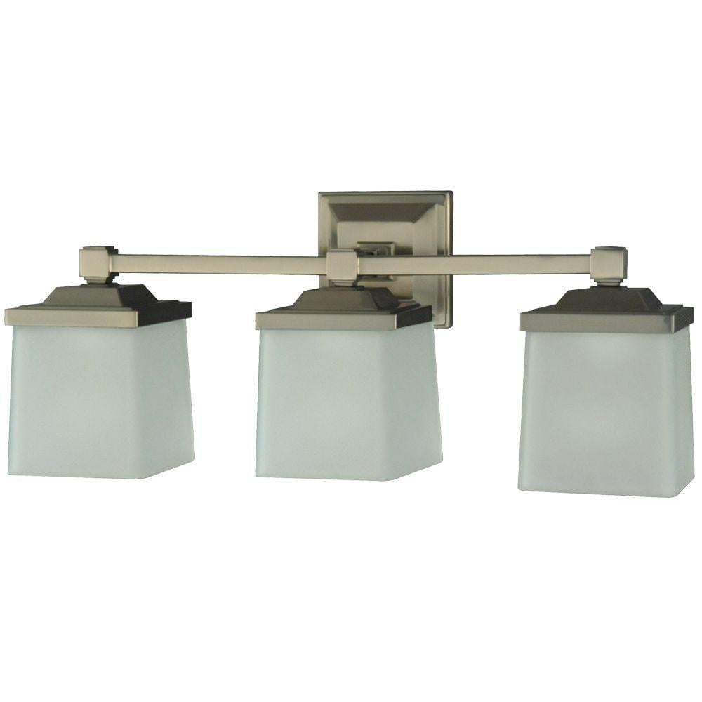 Martha Living Skylands Collection 3 Light Brushed Nickel Plated Martha Living Skylands Collection 3 Light Brushed Nickel Plated Vanity