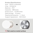 thumbnail image 5 of 400 Piezas NFC Ntag216 Etiqueta Ntag216 NFC Etiquetas NFC 216 Etiqueta Ntag216 NFC Tarjetas 13.56Mhz Etiqueta NFC Etiquetas 888 Bytes Memoria, 5 of 5