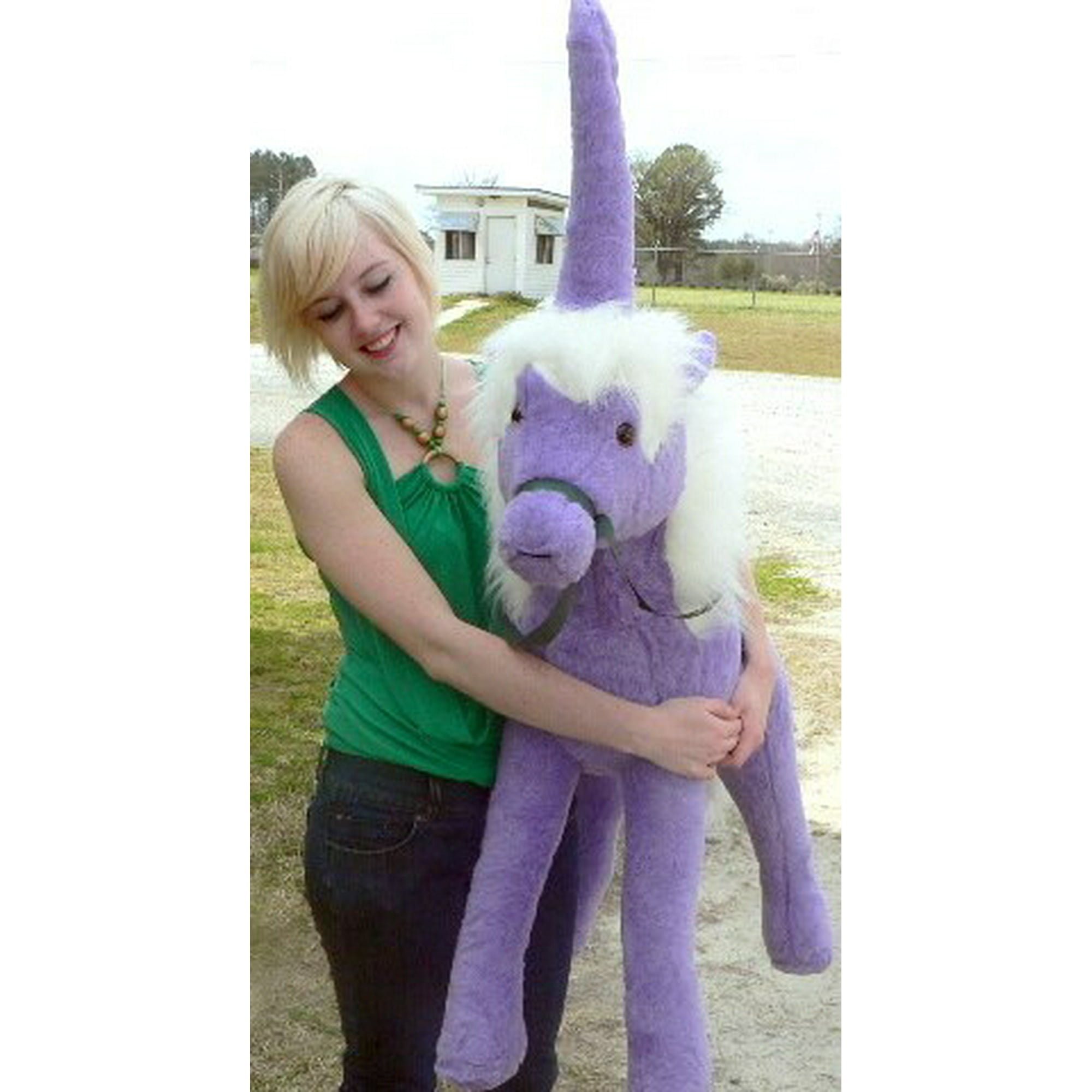 Licorne Géante Peluche Licorne Violette Licorne Géante En Peluche