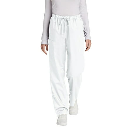 

WonderWink Women s WorkFlex Cargo Pant WW4550 In White