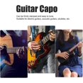 thumbnail image 2 of Guitarra, abrazadera de afinación de guitarra, abrazadera kapo de guitarra, accesorios para instrumentos musicales, 2 of 5