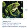 thumbnail image 5 of Frog Printed Gaming Mousepad Desk Mat, Non-Slip Rubber Bottom Mouse Mat 8.3x9.8 Inch - Suitable for Office and Gaming, 5 of 6