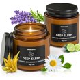 thumbnail image 1 of Scented Candle for Men, Waxcanpy Candles Scented for Relaxation, 2 Sleep Candle Gifts for Men, Lavender Candle Stress Relief, 1 of 7