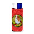 thumbnail image 1 of Caroline'S Treasures Ss4194Muk English Toy Spaniel Cristmas Corona Ultra Hugger Para Latas Delgadas Funda Enfriadora De Latas Hugger Lavable A Máquina Funda Para Bebidas Hugger Aislador Plegable Bebid, 1 of 1
