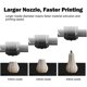 thumbnail image 2 of 3pcs for 3 Max Nozzle Hotend 3 Max Quick Swap Nozzle Hardened Steel 0.4/0.6/0.8 3D Printer Parts, 2 of 5
