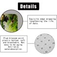 thumbnail image 6 of 4PCS Zen Spa Shower Curtain Sets with Rugs, Waterproof Fabric Shower Curtain, Green Bamboo Black Stone White Lotus Flower Garden Japanese Massage Spiritual Relaxing Meditation Bathroom Decor, 6 of 7