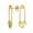Gold-Tone, variant on Bling Jewelry Womens Romantic Love Lock Heart Safety Pin Drop Earrings .925 Sterling Silver