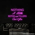 thumbnail image 4 of Glowneon Nothing a Little Botox Filler Neon Sign, Beauty Shop Decor, Clinic Room Art, Spa Decor, 4 of 5