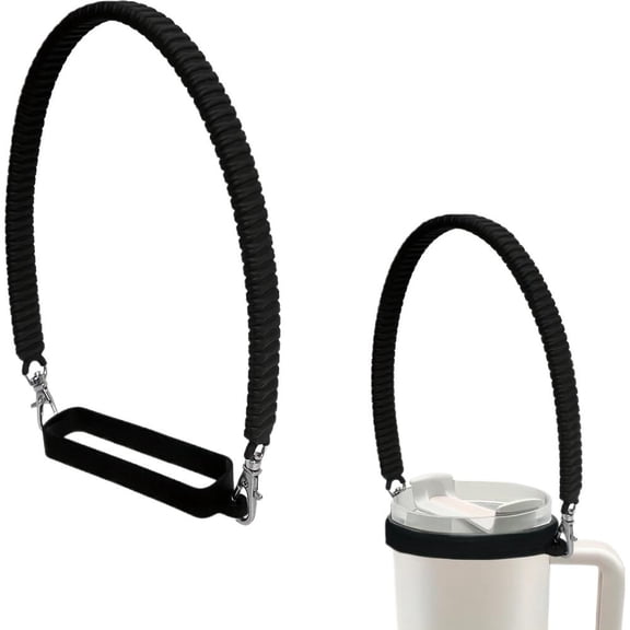 Water Bottle Handle Water Bottle Sling Carrier Holder Strap Soft Silicone for Most 8-40oz Bottles for Cup Accessories