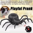 thumbnail image 2 of Control remoto araña aterrador lobo araña robot realista novedad broma juguetes regalos, 2 of 5
