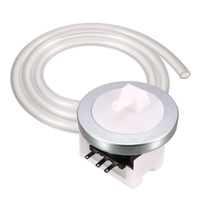 Unique Bargains Water Level Sensor Pressure Switch 3-Pin for Washing Machine Washer with Soft Tube Pipe Hose