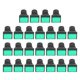 thumbnail image 5 of Interruptor de botón pulsador 25 uds interruptor de botón pulsador momentáneo autoblocante rectángulo con luz para equipos eléctricos electrodomésticos 220V 16mm(Verde), 5 of 8