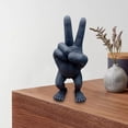 thumbnail image 6 of Jierger Creative Abstract Hand Figurine with Base, Modern Resin Sculpture for Office Desk, Bookshelf, Living Room and Bedroom, Stylish Gift for Holiday and Anniversary, 6 of 9