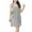 Gray, variant on snilers Bathrobe for Women Water Absorbent Quick Dry Bath Wrap Towel Shower Dress Floral Printed Sleeveless Spa Robe with Pocket