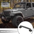 thumbnail image 2 of Black Hold Down Bracket Strap Hood Windshield fit for Jeep Wrangler JK 1997-2018 55176422, 2 of 7