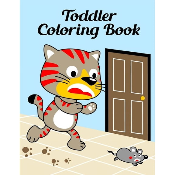 Toddler Coloring Book: Cute Christmas Animals and Funny Activity for Kids  Happy Animals   Paperback  1678993603 9781678993603 J.K. Mimo