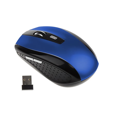 Grofry Mini Portable 2.4GHz Wireless Optical Mouse Mice For Computer Pc Laptop Game Blue price history on PriceWatchPro