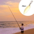 thumbnail image 3 of 40 piezas Señuelos Señuelos s Herramienta portátil reflectante dorado+plata3 shamjiam señuelos de pesca, 3 of 8
