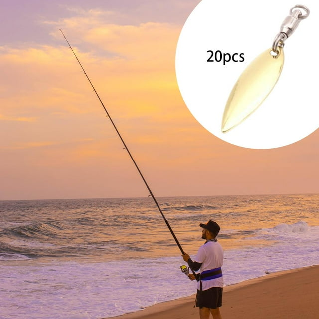 20 Piezas Señuelos de Pesca DYNWAVEMX para Agua Dulce Truchas Artificiales Dorado