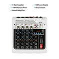 thumbnail image 2 of Amdohai Muslady MIX-400 Professional 6-Channel Audio Mixer Mixing Console 3-Band, 2 of 8