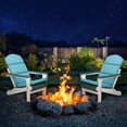 thumbnail image 3 of Aoodor High-Back Adirondack Chair Cushion Set of 2, Olefin Fabric Indoor Outdoor Patio Furniture, 3 of 7