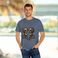 thumbnail image 3 of I WILL LOVE YOU UNTIL THE END OF TIME Romantic Skulls Unisex T-shirt, 3 of 10