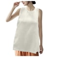 thumbnail image 1 of Lixiuxyad Débardeurs Mode Urbaine Mignons pour Femmes Col Rond Manches Courtes T-Shirt Basique, 1 of 5