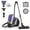 Purple, variant on Canister Vacuum Cleaner, 1700W 45Kpa Bagless Vacuum Cleaner, Multi-Cyclonic Filtration, 2 Anti-Allergen HEPA Filters, 3.5QT Dust Cup, 4 Tools, Corded Vacuum for Hard Floor, Pet Hair