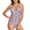 Pink, variant on Tummy Control Swimwear Halter One Piece Slimming Sexy Deep V Neck Backless Swimsuit Womens Ruched Bathing Suit