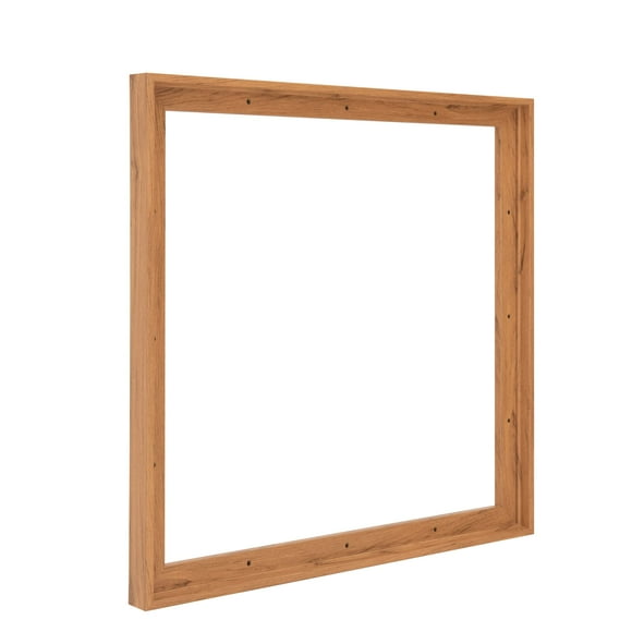 Pixy Canvas 20x20 inch Floater Frame for Canvas Paintings. 12 Colors. Floating Frame fits 5/8", 3/4" & max 7/8" Deep Stretched Canvas & Wood Panels (Natural Oak, 20 x 20 in)