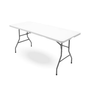 Mesa plegable exterior HDPE portátil mesa de plástico - China Mesa para  exteriores, mesa plegable