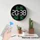 thumbnail image 4 of Reloj Despertador Con Indicador Temperatura Y Humedad Pared Calendario Alarmas Duales 10 Pulgadas, 4 of 9