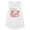 White, variant on Burn Some Dust and Eat My Rubber Women's Muscle Tank Large White
