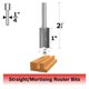 thumbnail image 2 of Broca recta Bosch 85226M con punta de carburo, 2 ranuras, 7/16 x 1 pulgada, 2 of 2
