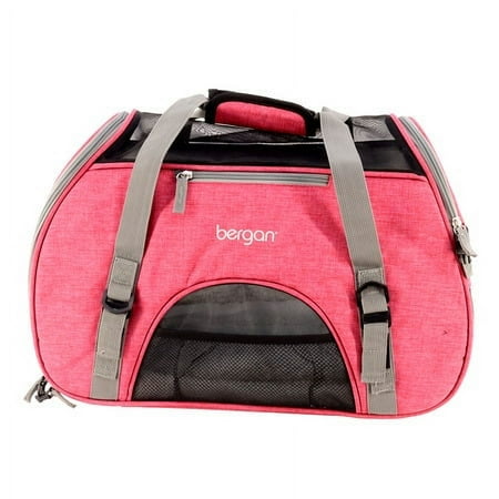 UPC: 0879213009212 | Coastal Pet Bergan Comfort Carrier – Cat and Dog Carrier – Heather Berry 19 x 10 x 13